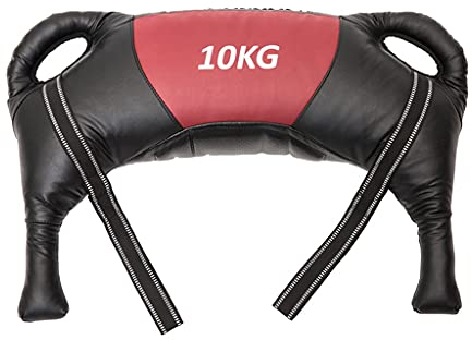 ZXQZ Sandsack Krafttraining Power Bag mit Griffen, Fitness Bulgarische Tasche, für Gewichtheben, Laufen, Training, Powerlifting und Funktionelles Training (Size : 10kg)