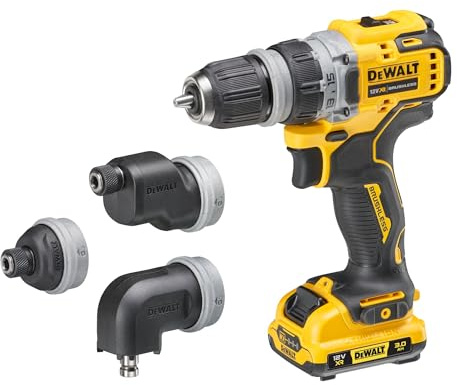 DEWALT DCD703L2T-QW, Trapano avvitatore multitesta 12V XR