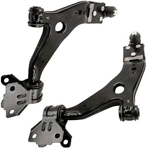 Detroit Axle - Front 2pc Control Arms for 12-18 Ford Focus, 14-20 Transit Connect, 2 Lower Control Arms w/Ball Joints Assembly Set 2012 2013 2014 2015 2016 2017 2018 Replacement