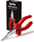 IPEA Pinza a Becco Dritto Professionale con Impugnatura Comfort per un Uso Prolungato - Misura 17 cm - Pinze Dritte Multiuso in Acciaio per Lavoro, Bricolage, Fai da Te - Pinze Universali