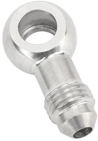 Boulon cannelé pour Tuyau Banjo de 8 Mm Raccord de Tuyau de Carburant Banjo 8mm à AN‑ 4, Connecteur Adaptateur de Raccord de Tuyau de Carburant D'huile Mâle pour le Contrôle du