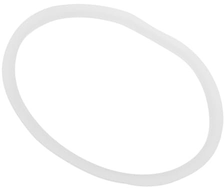 LIFKOME Anneau D’étanchéité en Silicone pour Hachoir à Viande, Blanc, Facile à Installer, Réduit Bruit et Vibrations, Accessoire Cuisine Domestique