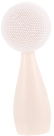 PACKOVE Spazzola Spazzola Esfoliante Multifunzione Portatile la Pulizia del Viso in Silicone Morbido Supporto Trasparente Detergente Viso per Uso Domestico Adatta a Tutti i Tipi