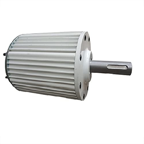 Vindkraftverk, 1000W 2000W 3000W 4000W 5000W 10KW 3-fas Gearless Permanent Magnet Generator 48V AC Alternator Vindvattenturbin(With Base,96V,5000W 200RPM)