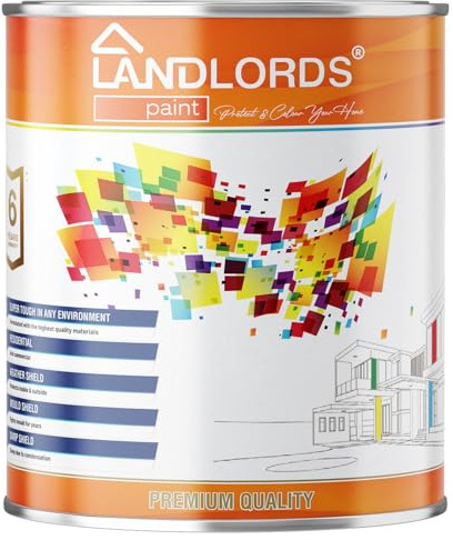 Landlords Wall Primer Sealer– 5 Litre| Ready To Use Undercoat|White Primer For Interior, Exterior Walls & Wood |Water-Based | Strong Binding, Adhesion & Fast Drying | Multi-Surface Primer