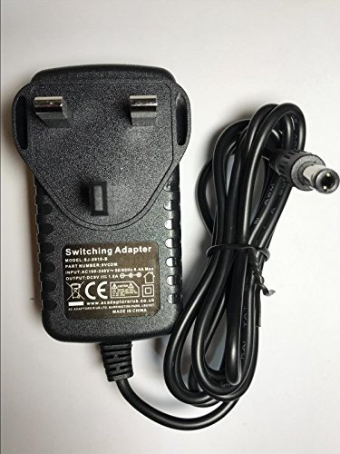 Replacement for 9.0V 1.0A AC Adaptor Power Supply for Bush CT-1001B 10 Portable DVD Player