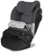 Cybex Silver Pallas M-Fix SL, 2-in-1 Child's Car Seat, High Back Booster, Adjustable Impact Safety Shield and ISOFIX Compatible, Group 1/2/3 (9-36 kg), From Approx 9 Months - 12 Years, Gray Rabbit