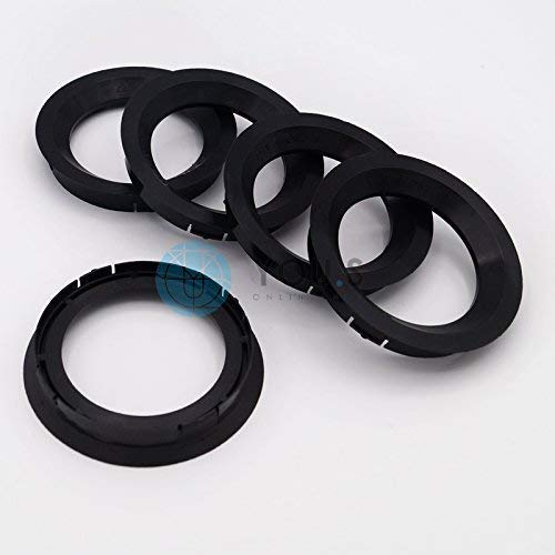 10 x ZENTRIERRINGE DISTANZRING für ALUFELGEN Z25 76,0-57,1 mm Alutec Anzio Rial