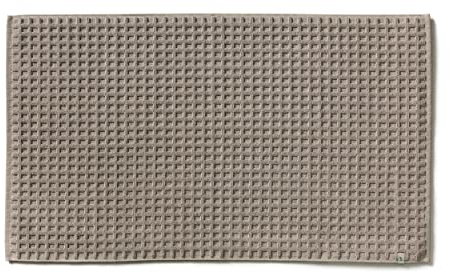 Möve Piquée Badteppich 60 x 100 cm aus 100% Baumwolle, Cashmere
