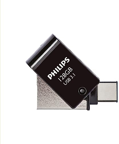 Philips USB Flash Drive 2-in-1 128GB, USB3.1, USB-C