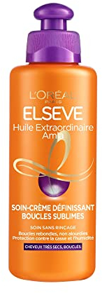 L'Oréal Paris Elseve Soin-Crème Définissant - Pour Cheveux Bouclés - Huile Extraordinaire - 200 ml