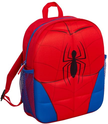Spiderman Backpack 3D Plush School Bag Spidey Rucksack