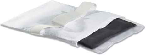 MEDOSAN Wärmekissen mit Naturmoor | inklusive kuschelweicher Schutzhülle | Moorkissen für Mikrowelle | 35 x 29 cm | Heizkissen für Rücken, Schulter, Beine & Nacken | Qualitätsprodukt aus Deutschland