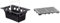 Upmann 80224 Schlammeimer & 80211 Kunststoffroste 15x22 cm