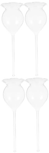 Sosoport 2 Set Dispositivo di Irrigazione in Vaso Irrigatore Automatico per Piante da Bulbi per Innaffiare Il Giardino Palla da Annaffiare Transparent Bicchiere 2 Pezzi * 2