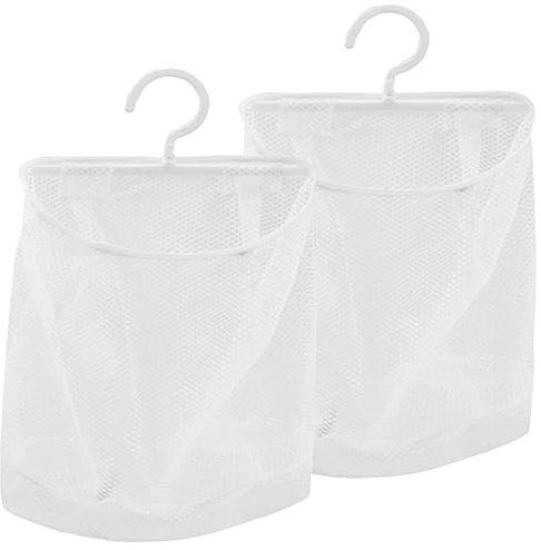 PRETYZOOM 2pezzi Borsa Portatile Per Mollette Da Bucato Borsa in Rete Organizer Per Calzini Reggiseni Biancheria Intima e Oggetti