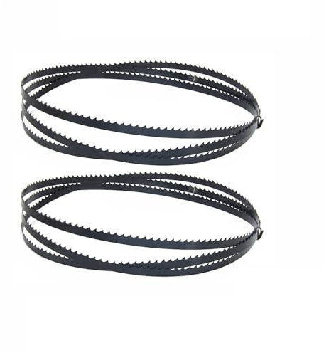 Lame per seghe a nastro, Lama for a nastro SK5 da 55 pollici, larghezza 1/4 pollici X 10 TPI, lame for a nastro 1400x6mm for W711 HBS 20 F28-182 2 pezzi