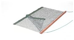Universal Sport Tennis-Schleppnetz Double