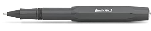 Kaweco SKYLINE SPORT Rollerball Grey I Gel- / Kugelschreiber aus hochwertigem Kunststoff mit Keramikkugel I Trendiger Kuli in Grau I 13 g Tintenroller mit 0.7 mm Mine I Gelroller 13,5 cm