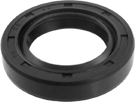 sourcingmap Oil Seal, TC 22mm x 35mm x 7mm Nitrile Rubber Cover Double Lip with Spring for Automotive Axle Shaft, Black Pack of 1