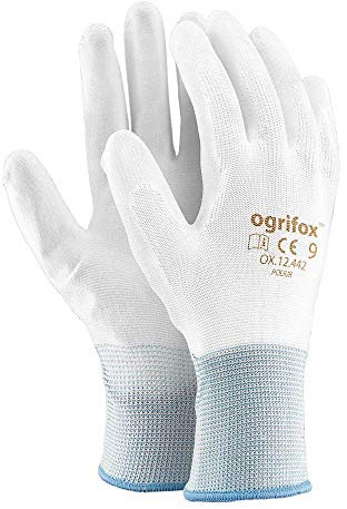 Ogrifox OX-DRAGOS_BB Schutzhandschuhe, Ox.11.223 Dragos, Schwarz-Schwarz, 10 Größe, 12 Stück