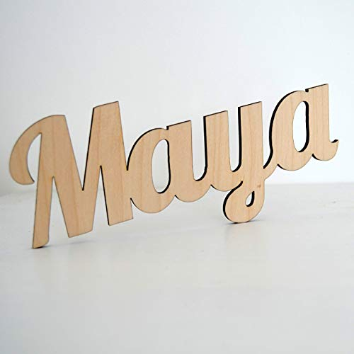 Individueller Schriftzug, Namensschild, Türschild aus Holz, Geschenkidee, Geschenk, Kinderzimmer, Name