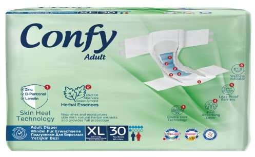 Confy Active Windeln für Erwachsene - Erwachsenen-Windel Inkontinenz Gr.XL 30St