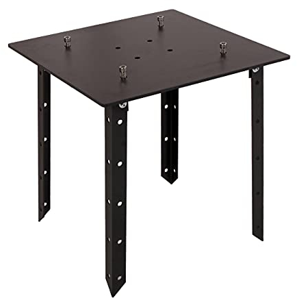 Mendler Bodenplatte für XXL-Sonnenschirm HWC-D20, A96 und Meran Pro, Bodenanker Pfostenträger Sonnenschirmständer, Metall 24kg