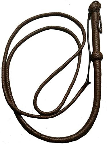 N? Vera pelle bovina marrone suprema 10 piedi Bullwhip Indiana Jones Bull Whip