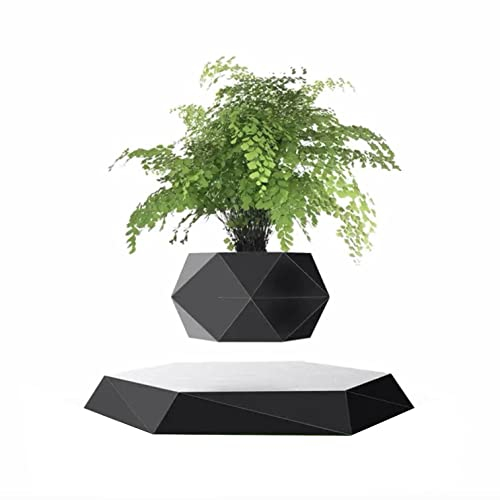 Kiko-ershaa Levitation Plant Pot Floating Air Bonsai Pot Suspension Flower Pot Planter for Desk Decoration