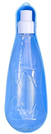 Dispensador de botellas de agua para perros, dispensador de agua para mascotas | Dispensador de viaje para perros de 450 ml para pasear, vaso de agua a prueba de fugas para mascotas para pasear al