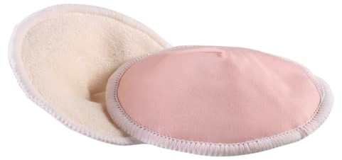 HAMPPLIES 14pièces Coussinets Allaitement Lavables Respirant Protection Anti-galactorrhée Forme De Bol Pour Confort Et Absorption Optimale