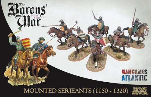 Wargames Atlantic, La guerra dei baroni, Serjeants a cavallo (1150-1320)