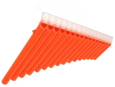 Panflöten Panflöten Anfänger für Musikinstrumente Orange