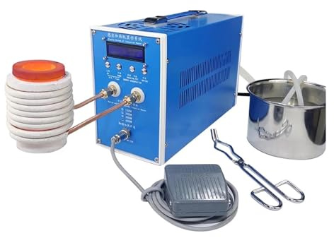 Riscaldatore a induzione, ZVS Riscaldatore a induzione 6000W Macchina for il riscaldamento a induzione Forno di fusione dei metalli Saldatura ad alta frequenza Attrezzatura for tempra dei metalli