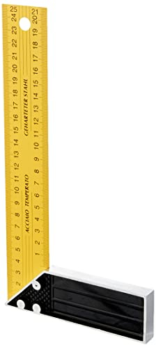 Metrica 29242 Anschlagwinkel, gelber Schenkel