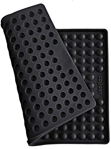 Collory Backmatte Hundekekse für MEDIUM HALBKUGEL (1,5cm Ø) Leckerlis, Silikon Backform, Backunterlage für Backblech, Diätmatte, Hitzebeständig, Lebensmittelecht & Bpa-frei