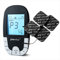 prorelax TENS/EMS Super Duo PLUS Blackline | Elektrostimulationsgerät | Natürliche Therapie zum Muskelaufbau und gegen Schmerzen | 2 Therapien mit einem Gerät | Besonders umfangreiches Zubehörset