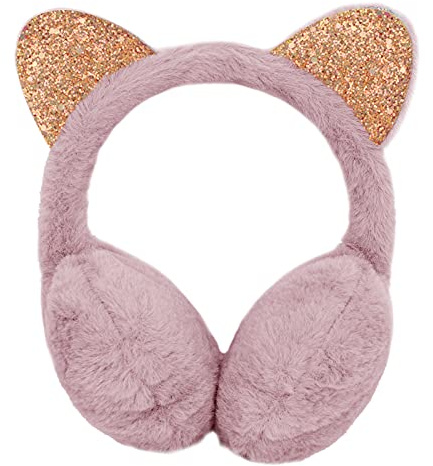 FakeFace Mädchen Jungen Winter Ohrenschützer Ohrenwärmer Kinder Outdoor Faux Fur Earmuffs Warme Plüsch Ohrwärmer Ear Muffs Winterzubehör Outdoor Ohrenmuscheln