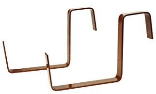 LOKUS 2 Stücke Blumenkastenhalterung Balkonkastenhalterung Halterung Balkonkasten IV [Terrakotta]