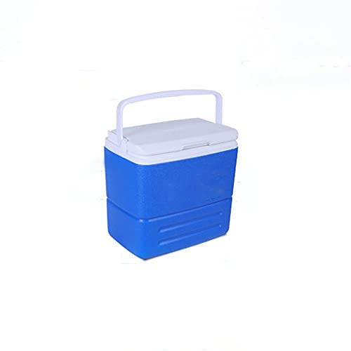 TOMYEUS Eiseimer Cocktail Gefrierfach Bar Kühler Eimerzangen Tragbare Imbisskühler Outdoor Mobile Eiskübel Blau 17l Eiskübel Sektkühler