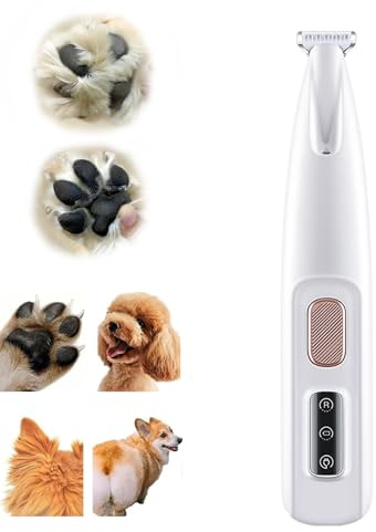 Hundetrimmer,Pfoten Trimmer für Hunde, Schmerzfreie Pfotenpflege in Sekundenschnelle, Pfotentrimmer für Hunde (1 Stück)
