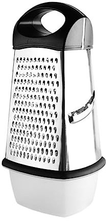 LIFKOME Rallador Inoxidable Multifuncional Para Cocina Cortador De Verduras Rallador De Patatas y Sacapuntas