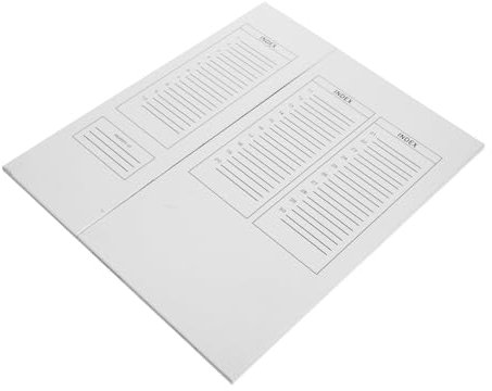 HOLIDYOYO Mikroskop Objektträger Halter Papier Slide Board Für Pathologie Mikroskop Zubehör Zur Sicheren Aufbewahrung Und Trocknung Von Objektträgern Im Labor