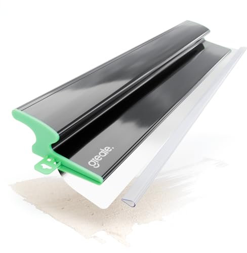 greate Flächenspachtel 600mm mit ergonomischem Griff - Glättspachtel für ansatzfreies Spachteln - Flächenglätter für Trockenbau - Spachtelwerkzeuge, Federspachtel, Z Spachtel, Spachtel Glätter