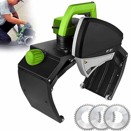 PixCy Tagliatubi Elettrico Automatico, Tagliatrice per Tubi Industriale, Precisione Fino a ±0.05 Mm, per Tubi Sottili in Rame, PVC E Acciaio Inossidabile, per Manutenzione E Costruzione ZD220