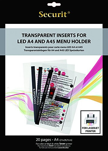 Securit MC-LIA4-LJ MEN-Folien, FR Laser-Drucker, DIN A4
