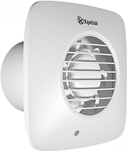 Xpelair Simply Silent 150mm Round Fan with Pull Cord and Kit - Fan - Compatible with Desktop, Laptop, Server