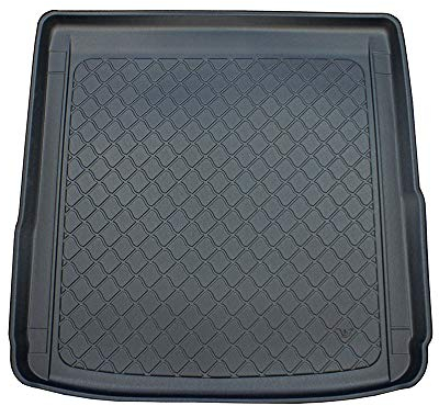 MTM Vasca Baule per Audi A4 (B9) (anche Allroad) Avant (anche g-tron) 11.2015-2024 Protezione Bagagliaio su Misura con Antiscivolo, Resistente, Facile da Lavare e Inodore, cod. 5832