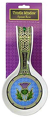 Royal Tara Löffelablage mit keltischer Distel 22 cm